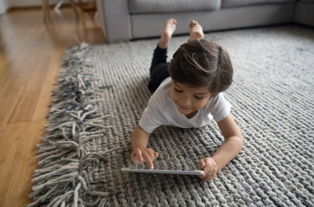 Girl lying on rug | Simple Flooring Solutions